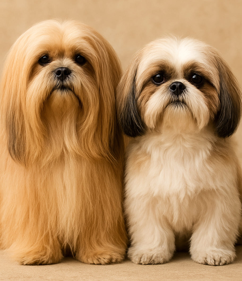 Perfil Canino - Raças Semelhantes: Lhasa Apso e Shih Tzu