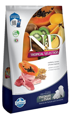 Perfil Canino - CTA - Farmina N&D - Filhotes - Raças Médias e Grandes